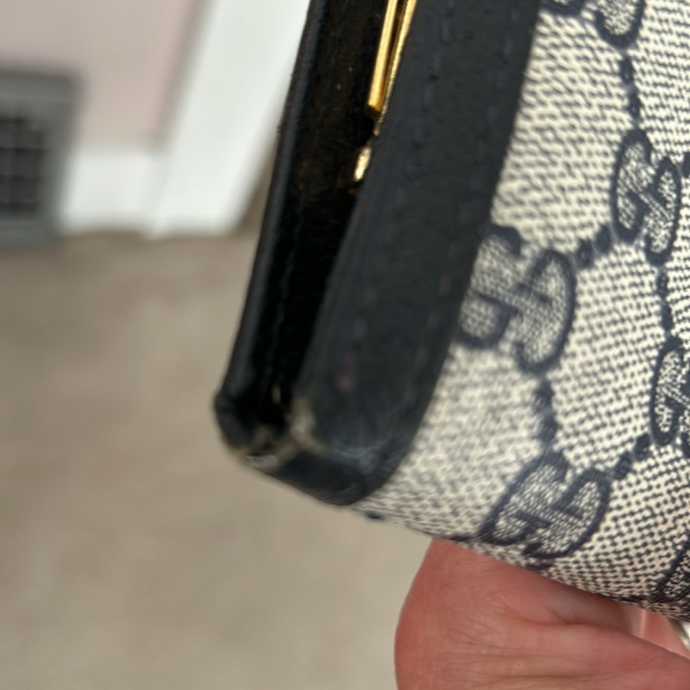 GUCCI Vintage Interlocking CC logo French Purse - Picture 11 of 15